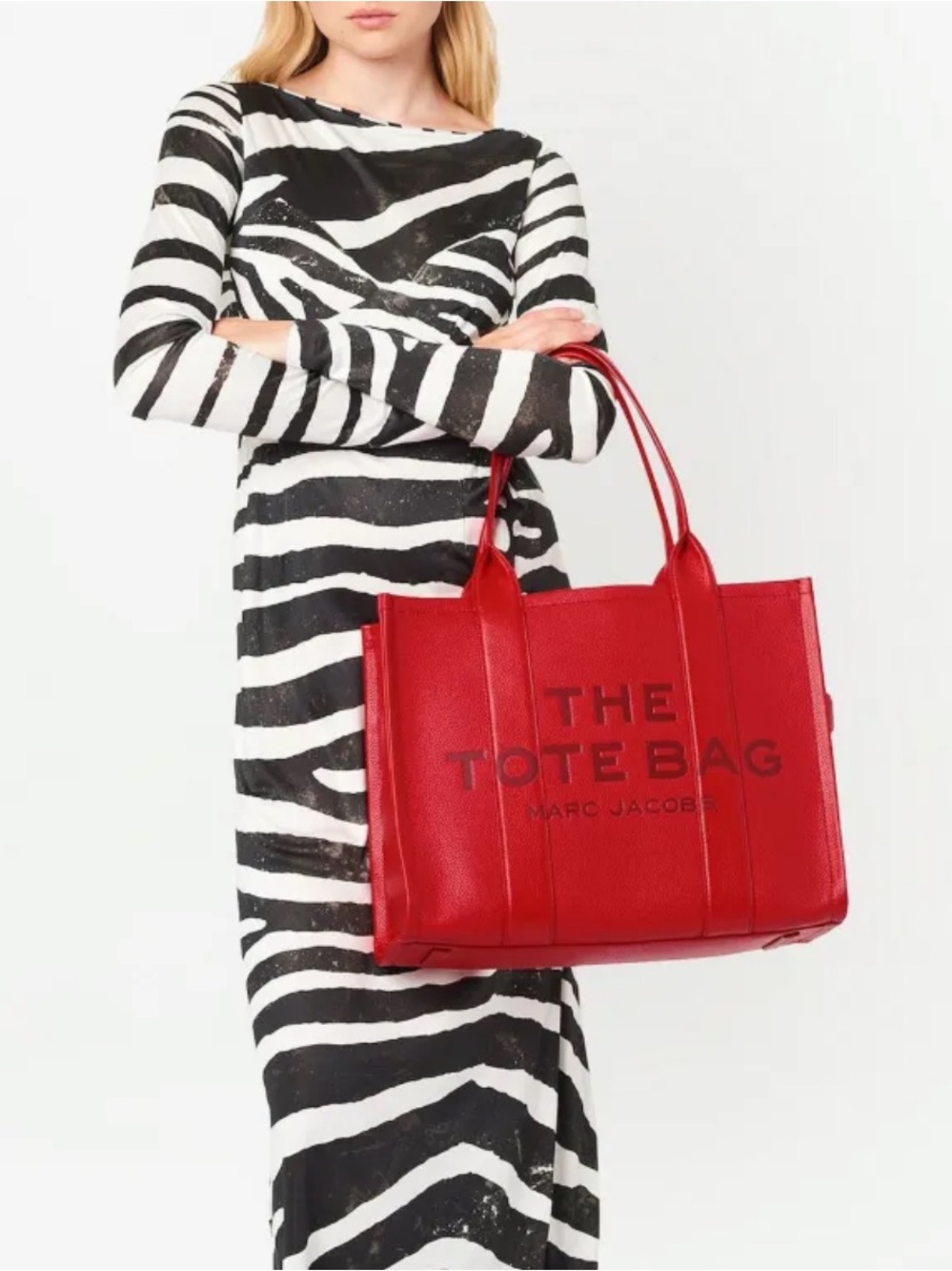 Marc Jacobs Red leather Tote Bag 👜